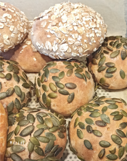 QUARK-VOLLKRONBRÖTCHEN de Lara